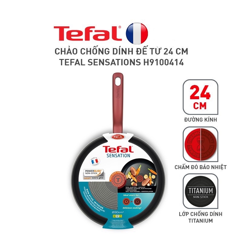 Chảo chiên Tefal Sensations H9100414 24 cm