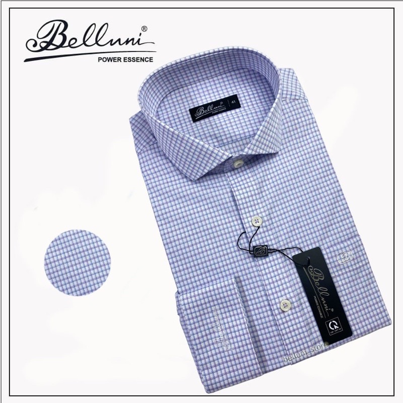 Áo Sơ Mi Nam Dài Tay Công Sở Thương Hiệu Thời Trang Belluni