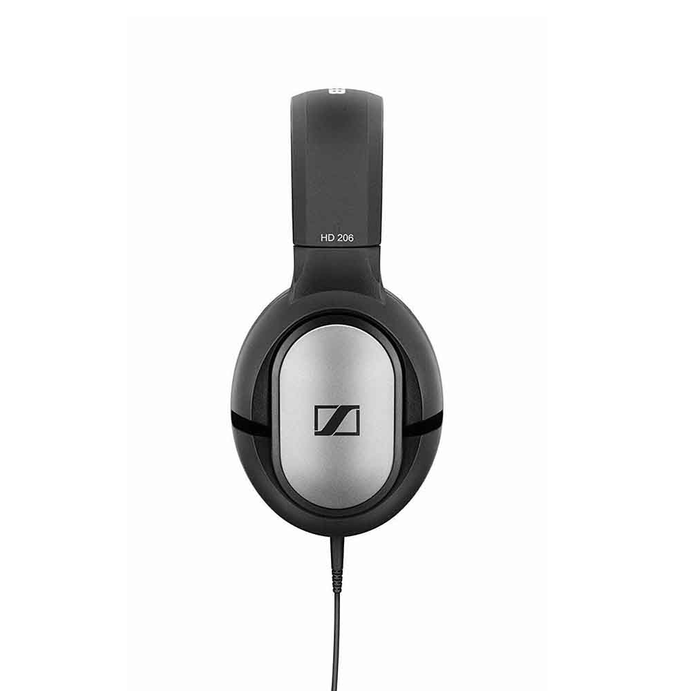 Tai nghe chụp tai Sennheiser HD 206 Stereo WIRED - Màu đen bạc mới