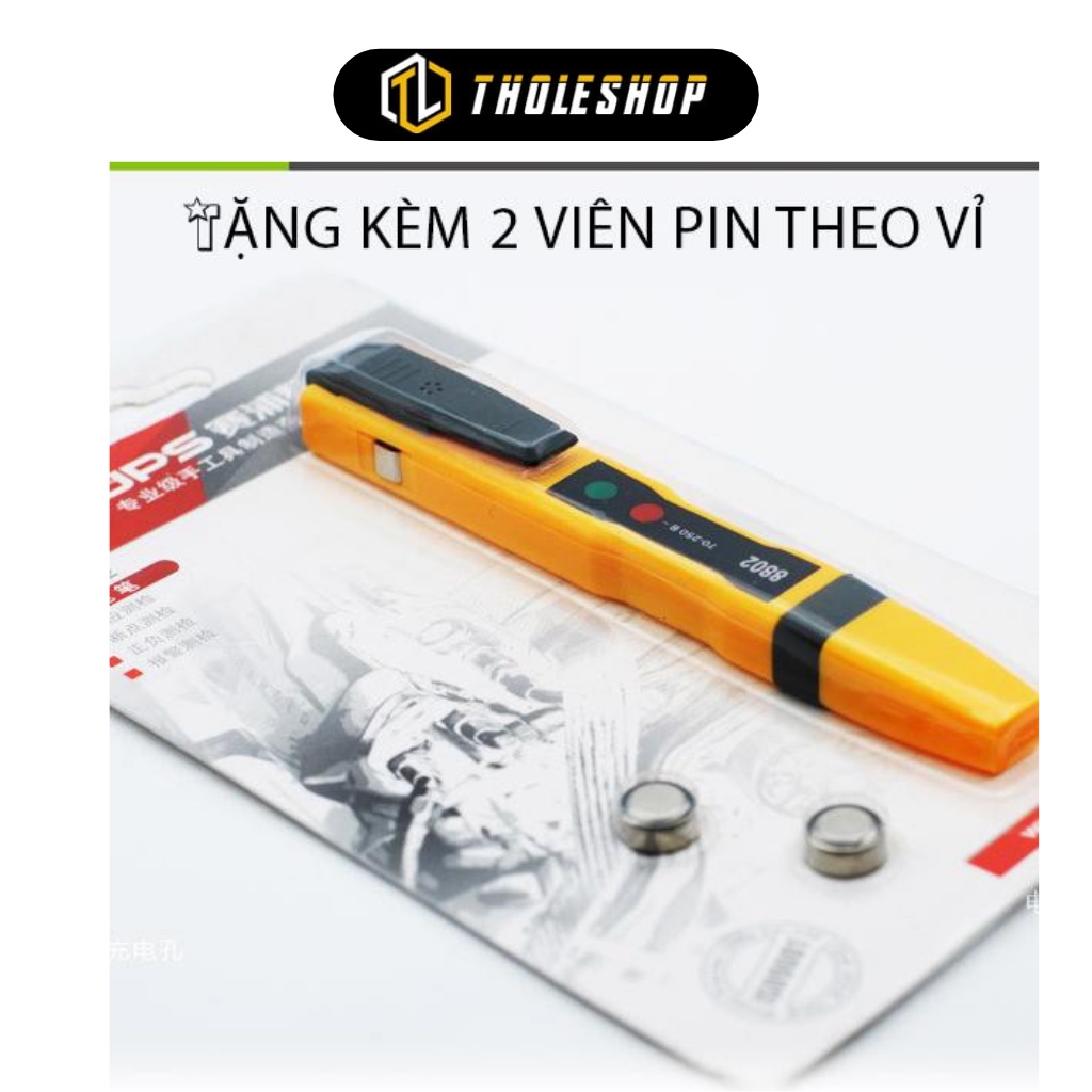 Bút thử điện - Thiết Bị Dò Điện Xuyên Tường, Có Đèn Và Âm Thanh Báo 4688