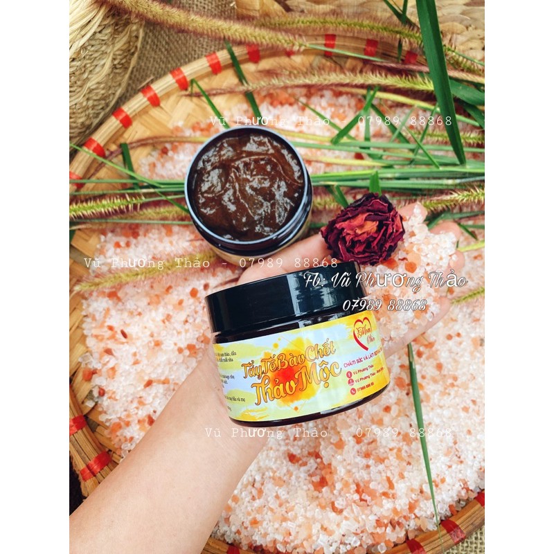 TẨY TẾ BÀO CHẾT DA MẶT ( handmade )