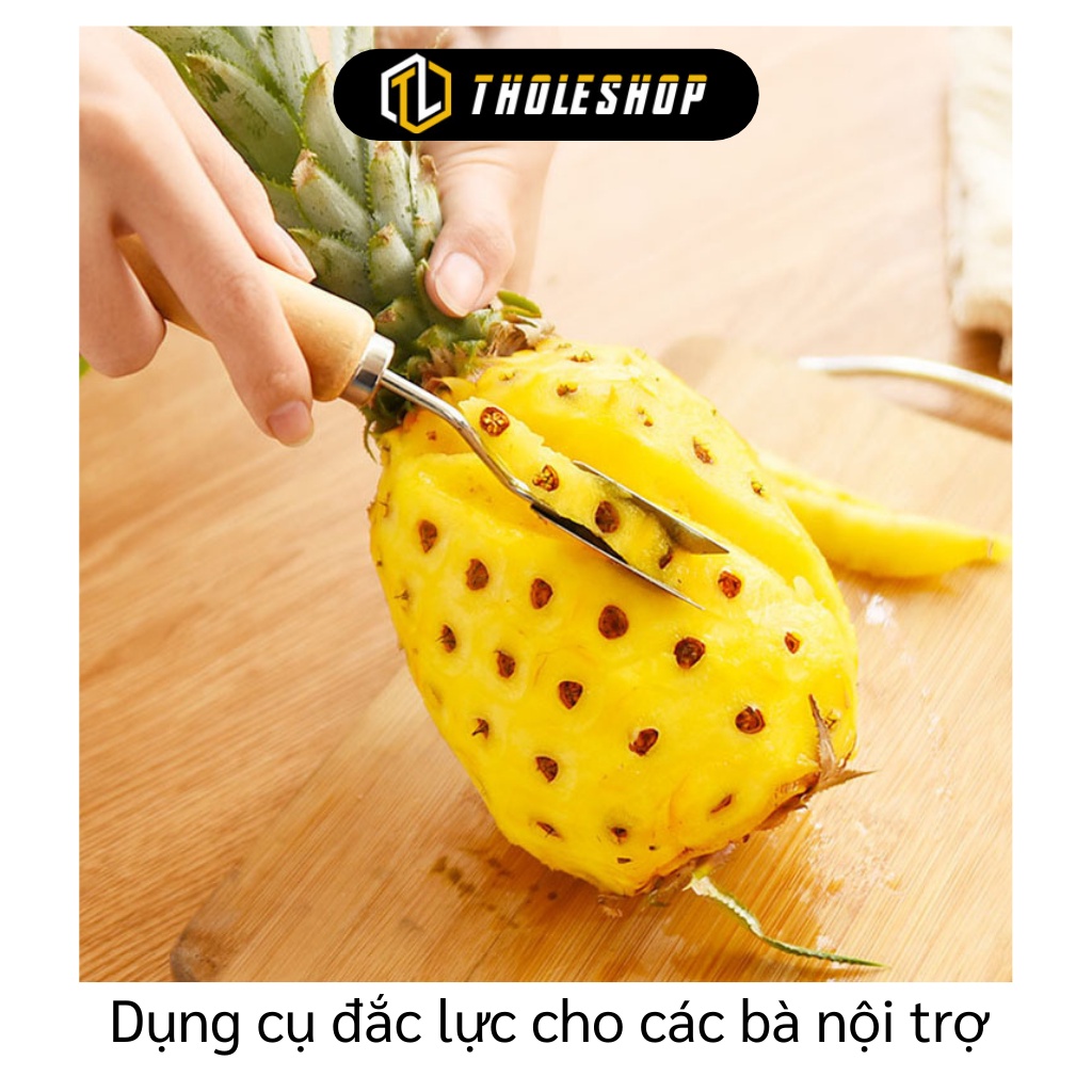 Dao Gọt Thơm - Dụng Cụ Gọt Mắt Thơm, Mắt Dứa Chữ V Siêu Nhanh, Tiết Kiệm Thời Gian 5816