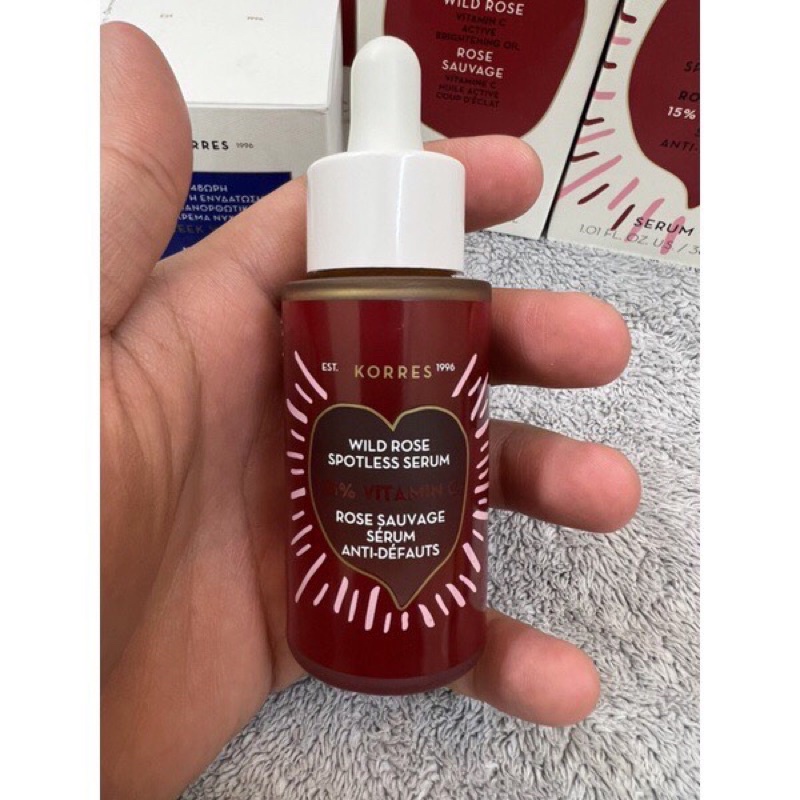 Serum/tinh chất vitaminC/Hoa hồng KORRES