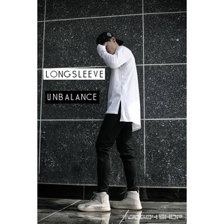 áo thun longtee tay dài xẻ tà