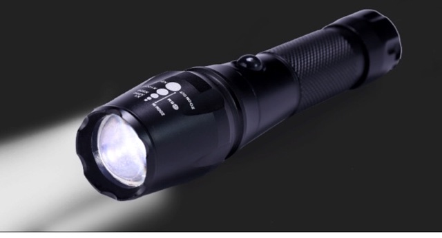 Đèn pin cao cấp T6 hợp kim chống nước , siêu sáng full box (loại tốt) | BigBuy360 - bigbuy360.vn
