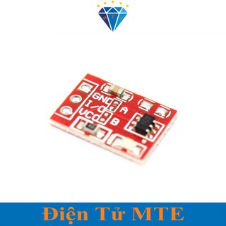 Module Nút Cảm Biến Chạm TTP223 Đỏ - Touch Sensor Cảm Ứng Điện Dung