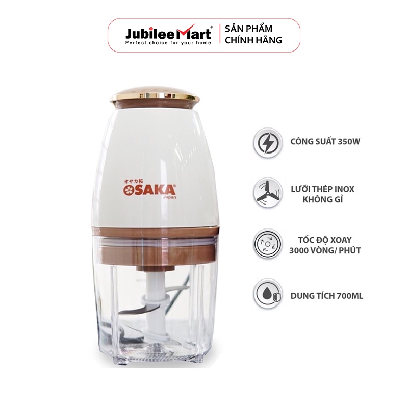 Máy xay đa năng OSAKA Nhật Bản phân phối bởi JubileeMart 350W- 750ML BẢO HÀNH 1 NĂM