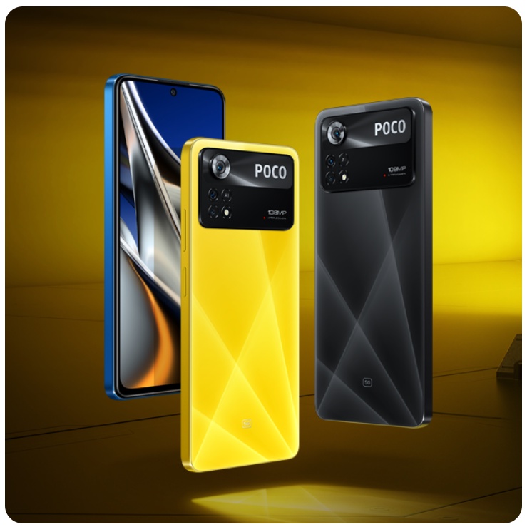 Điện thoại thông minh POCO X4 PRO 5G  -  CHÍNH HÃNG DGW | FULL TIẾNG VIỆT | Snapdragon 695 5G -BH Chính hãng 18 tháng