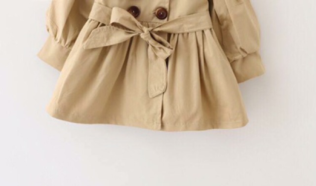 Áo măng tô cho bé