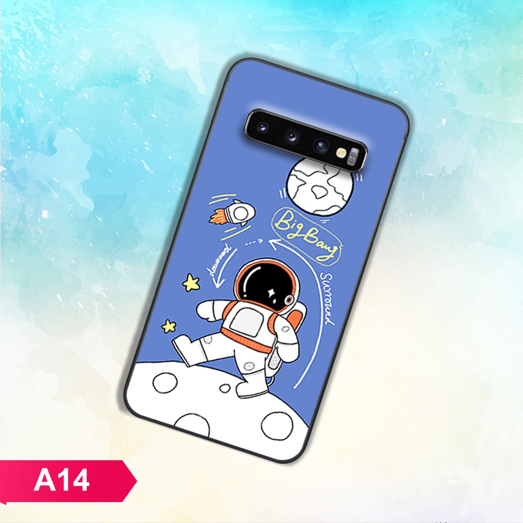 [FREESHIP]ỐP LƯNG SAMSUNG S10/S10E/S10 5G/S10 PLUS IN HÌNH NHÀ THÁM HIỂM MẶT TRĂNG CỰC ĐÁNG YÊU