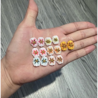 Hoa hướng dương bột làm nail tay và chân 💋💋