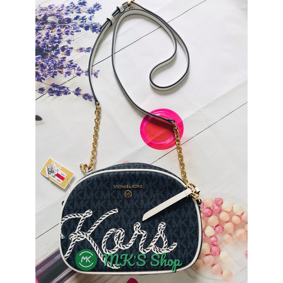 TÚI ĐEO CHÉO MICHAEL KORS OVAL JET SET CHARM