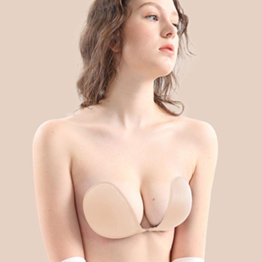 UPSTOPVN Áo Ngực Dán Không Đường May Khóa Trước Nâng Ngực Tàng Hình Dành Cho Nữ