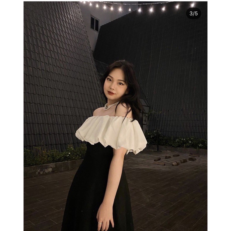 [Mã FAGREEN1505 giảm tới 30K đơn 99K] ĐẦM RINGELA TRỄ VAI