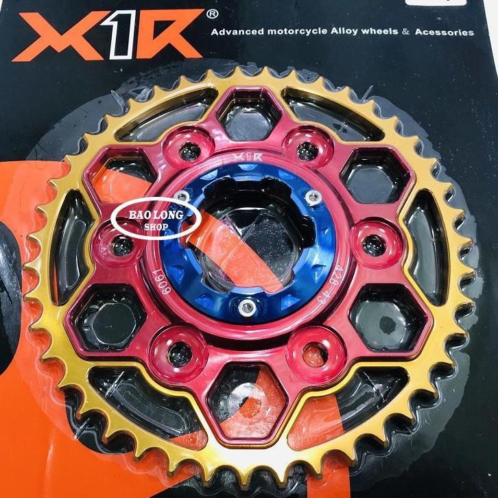 Đĩa sau 3 tầng X1r Racing gắn EXCITER 150