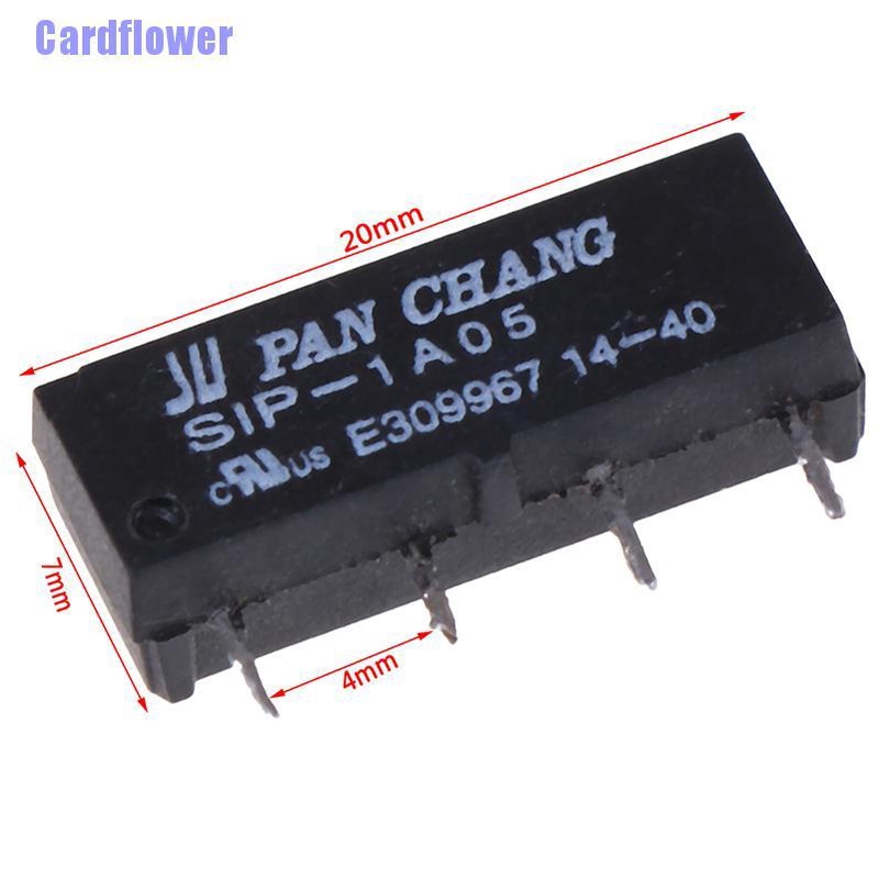 Bộ 5 Rơ Le Sip-1A05 4pin 5v Cho Pan Chang Rơ Le