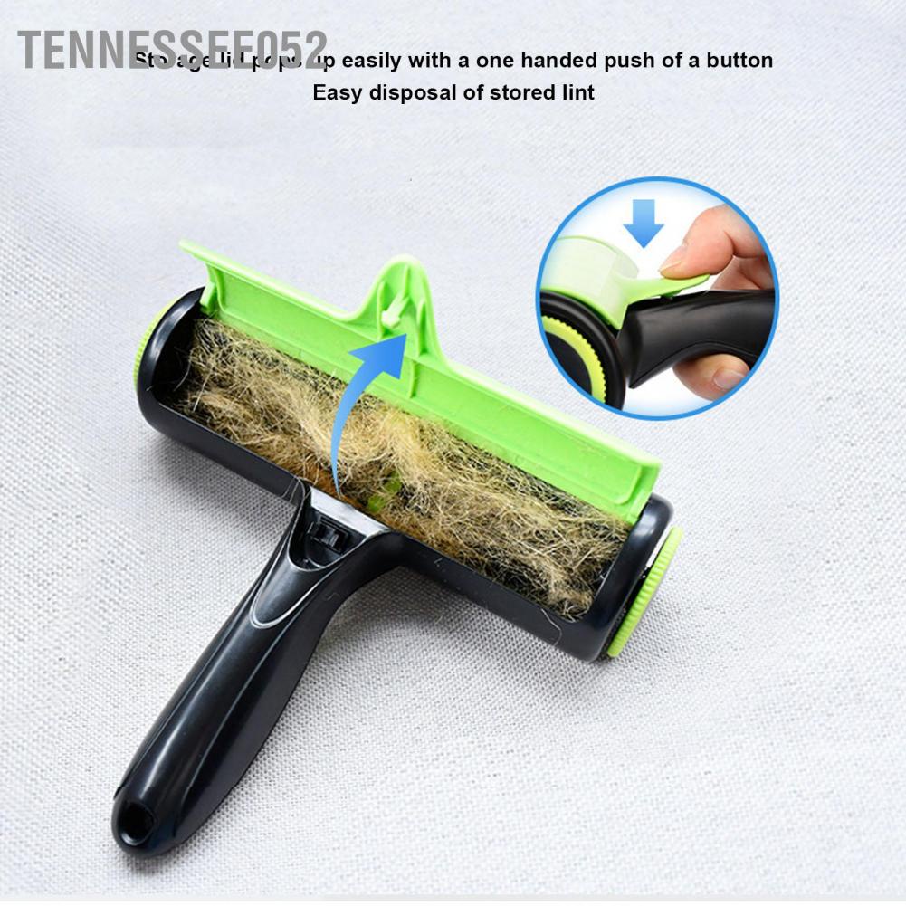 Hàng Sẵn Cây lăn bàn chải tẩy lông thú cưng làm sạch lông Bàn chải lăn hai chiều Tẩy lông thú cưng cho chó mèo Có thể tái sử dụng hiệu quả Hấp phụ tĩnh điện【Tennessee052】