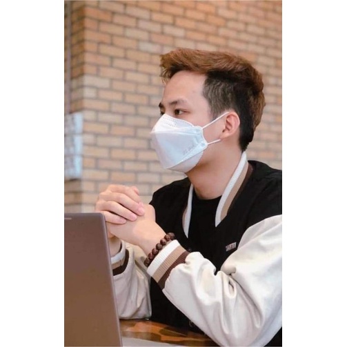 Combo 10c Khẩu trang Umino kf94 4 lớp hàng cao cấp màu trắng