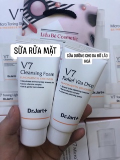 Bộ kem dưỡng trắng da V7 Tonight Light