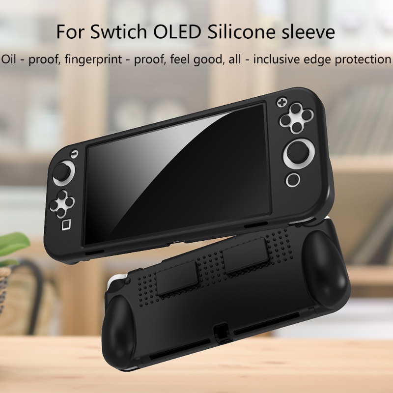 Vỏ silicon bảo vệ tay cầm chơi game Switch OLED&lt;br&gt;