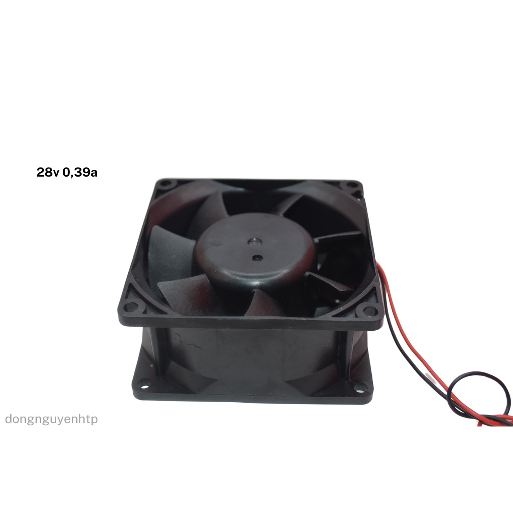 Quạt tản nhiệt phản lực 24v 0,45a 8x8x3,8 New
