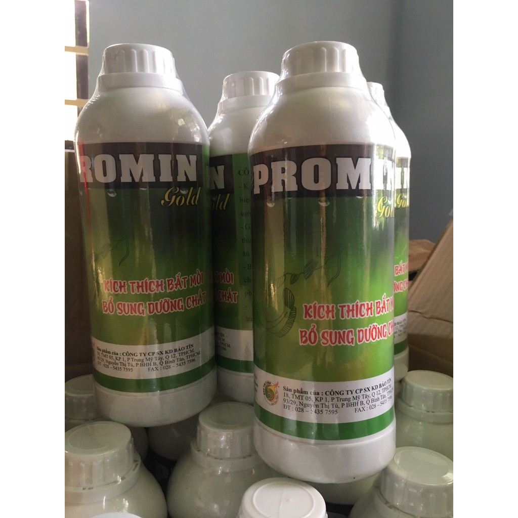 Promin Gold kích thích bắt mồi bổ dung dưỡng chất dùng cho tôm cá