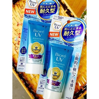 KEM CHỐNG NẮNG Biore Aqua Rich Watery Essence