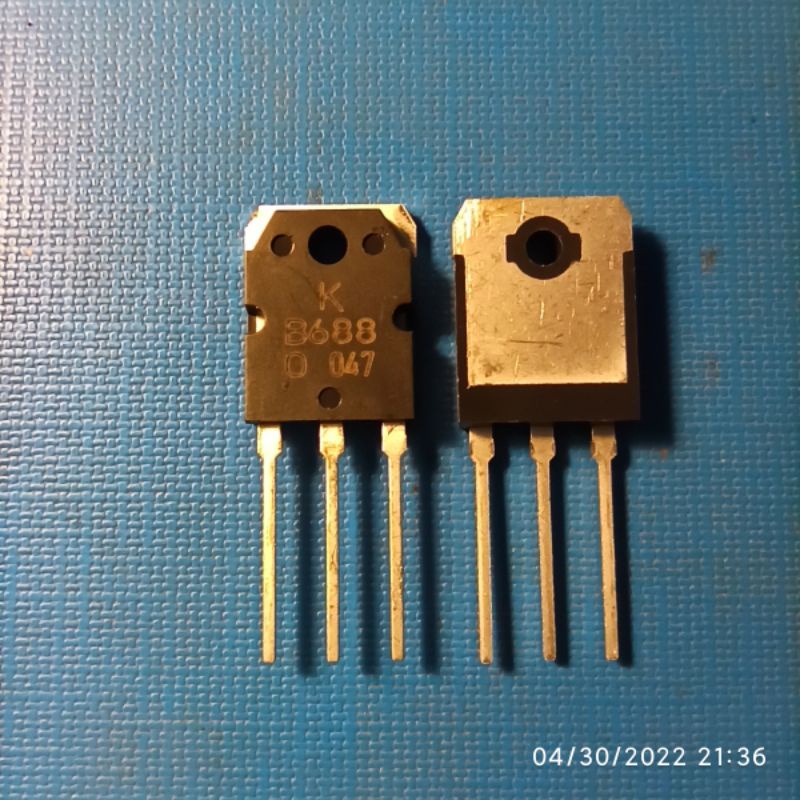Sò công suất B688 mới 100% ,chính hãng KEC , lưng đồng mạ bạc.Chất lượng tốt.