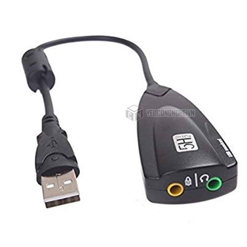 BỘ CONVERT USB RA 2 CỔNG 3.5MM