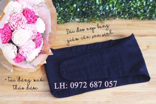 Set đai đeo và túi đựng muối