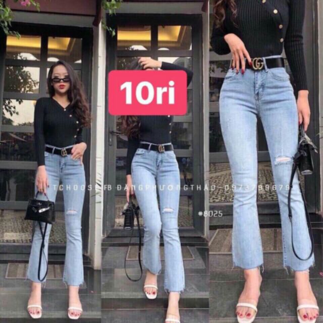 QUẦN JEANS NỮ CAO CẤP MẪU MỚI NHẤT NĂM 2018 MS78