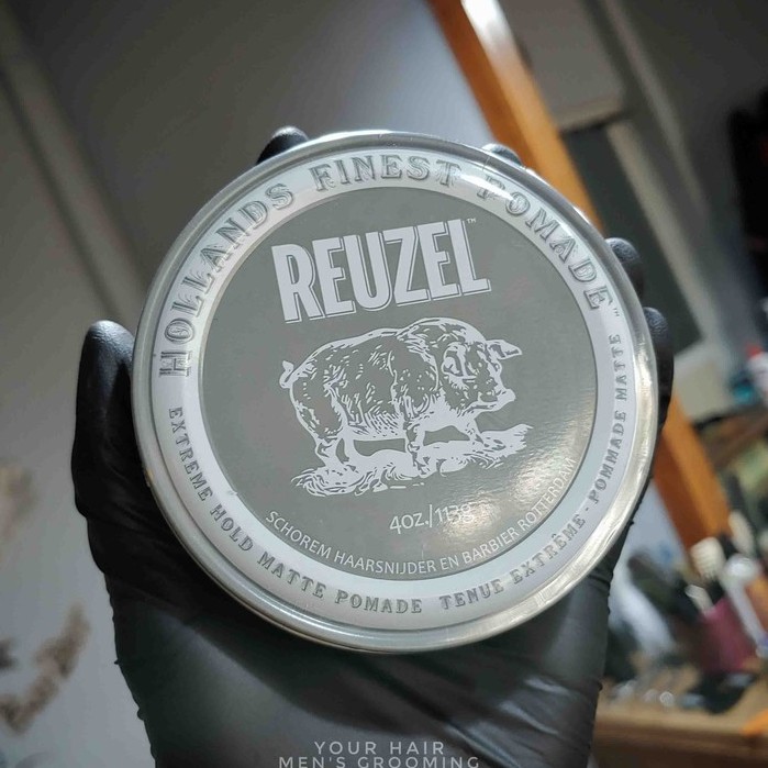 Sáp vuốt tóc Reuzel Extreme Hold Matte Pomade - 113g