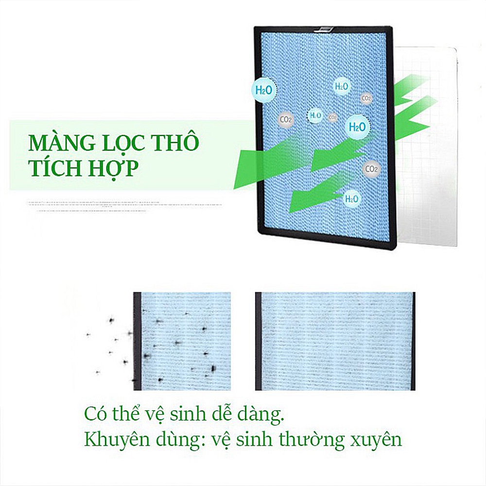 Màng lọc HEPA và THAN HOẠT TÍNH nhiều kích thước cho máy lọc không khí - lọc bụi PM2.5, khử mùi, khử khuẩn