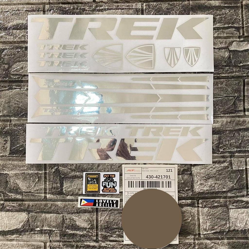 Miếng dán trang trí khung xe đạp bằng vinyl màu sắc đặc biệt