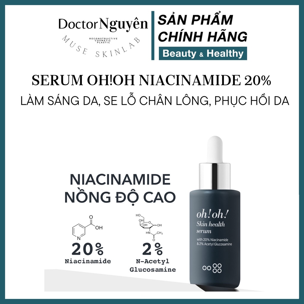 Tinh Chất Sáng Da Oh!Oh! Niacinamide 20%