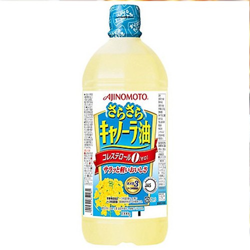 TSTH Dầu Ăn Hoa Cải Ajinomoto Chai 1L - Nhật Bản