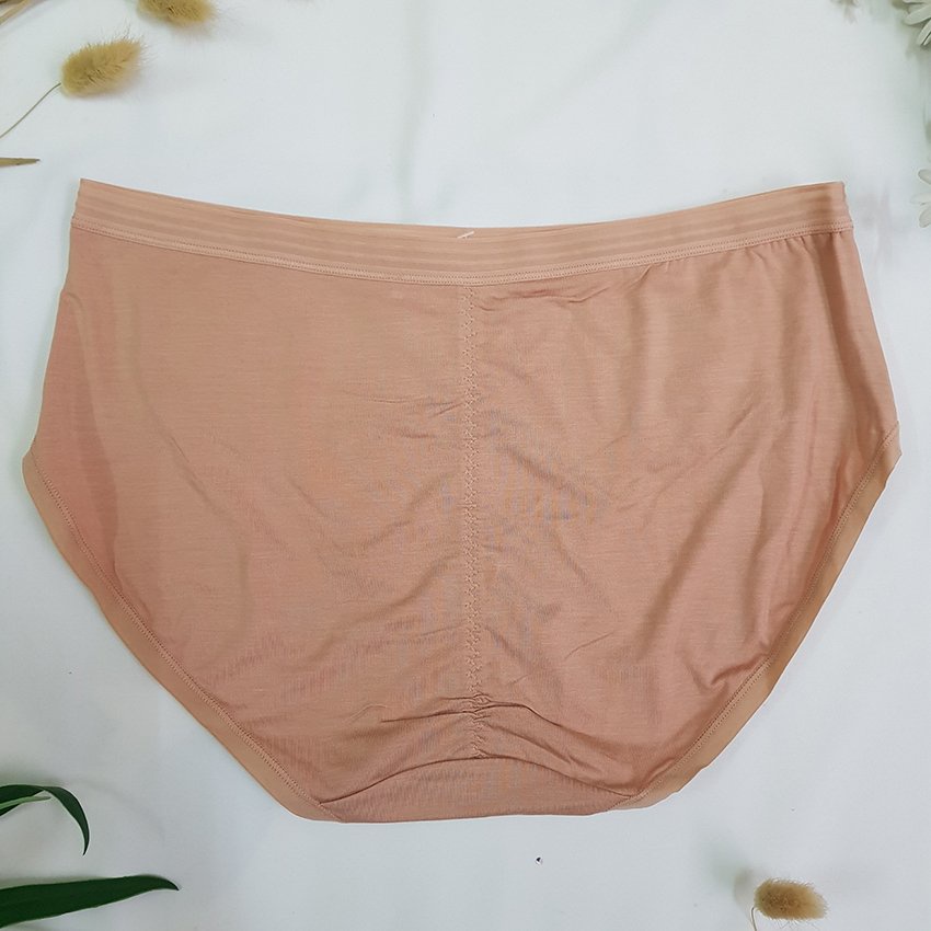 Quần Lót nữ Bigsize Sọc Ren - Chất Cotton - Thoáng mát, mềm mại - Freesize cho nàng dưới 80kg