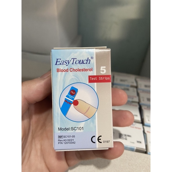 Que thử đường hoặc Mỡ máu hoặc Gout dùng cho máy Easy Touch ET322