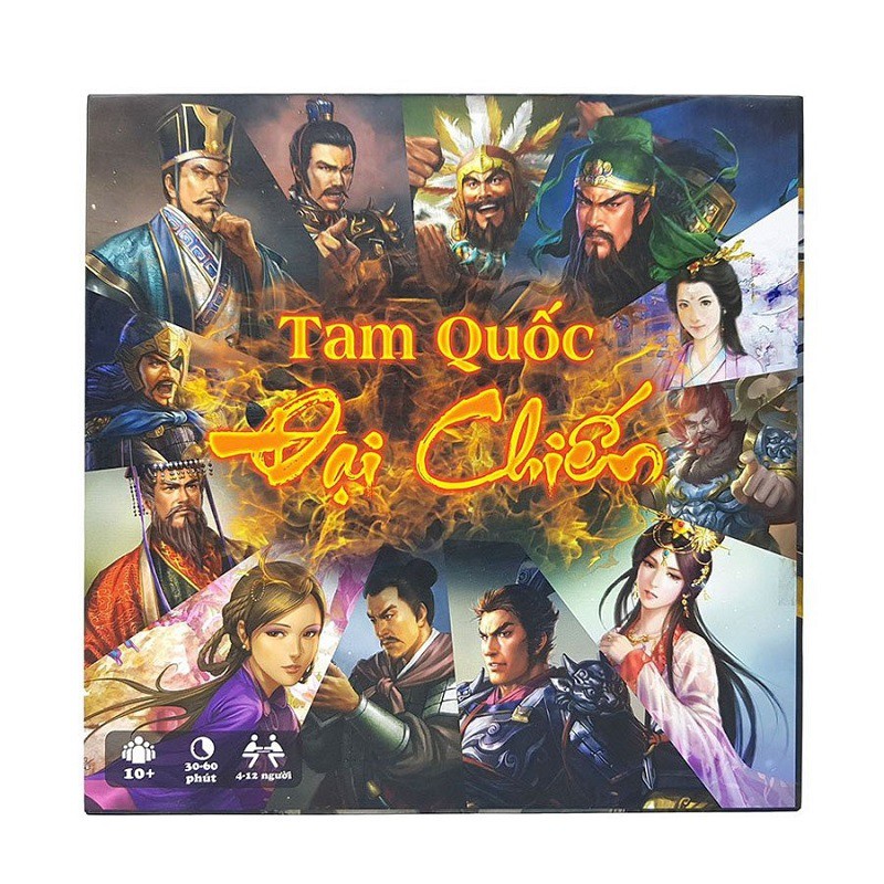 Tam Quốc Sát Việt Hóa, Bài Tam Quốc Đại Chiến Tiếng Việt Cho Nhóm Từ 4-13 Người Chơi