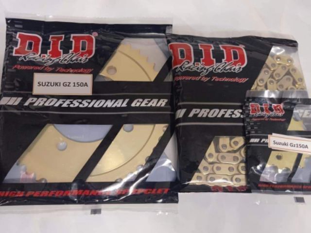 Nhông sên dĩa cho xe Suzuki Gz150A _ loại 10li