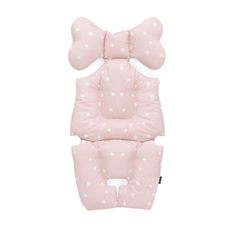 Tấm Đệm Lót Xe Đẩy Em Bé Bằng Vải Lưới Cotton Mềm Thoáng Khí 3D