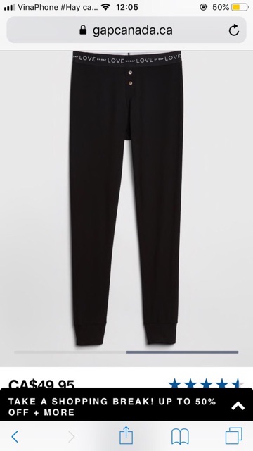 Quần Legging Nữ Siêu Co Dãn G@p