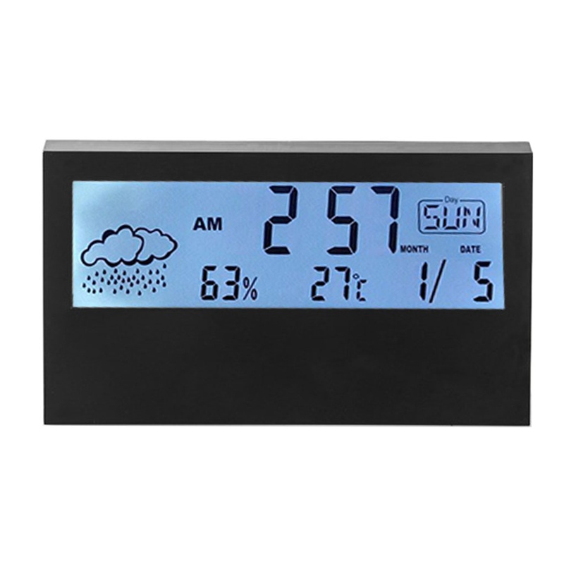 Đồng Hồ Báo Thức Điện Tử Màn Hình LCD Đa Năng Tiện Dụng