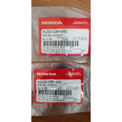 Bộ phớt dầu  xe Dream, wave Honda