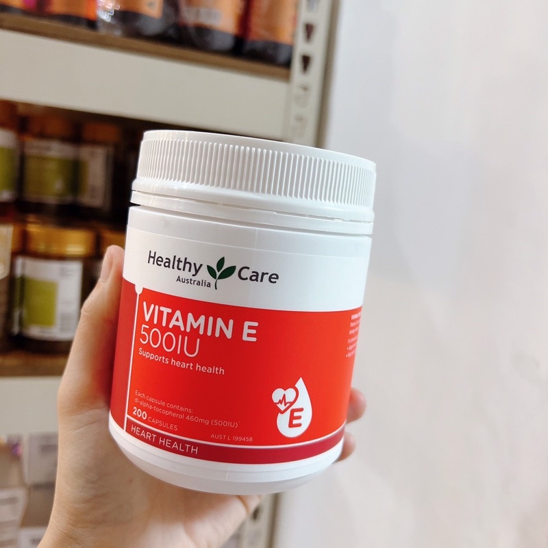 Viên uống bổ sung Vitamin E Healthy Care- mang đến vẻ đẹp tuổi thanh xuân