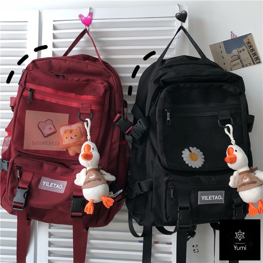 Móc khóa vịt treo balo đáng yêu ngộ nghĩnh treo túi xách, treo móc khoá