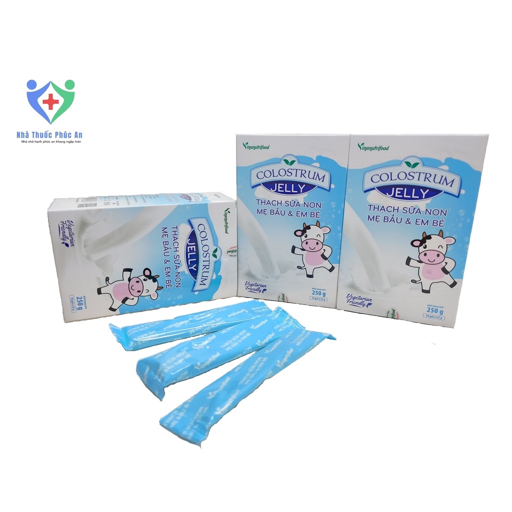 Thạch Sữa Non Cho Mẹ Bầu và Bé COLOSTRUM JELLY tăng cường sức đề kháng,nâng cao hệ miễn dịch,