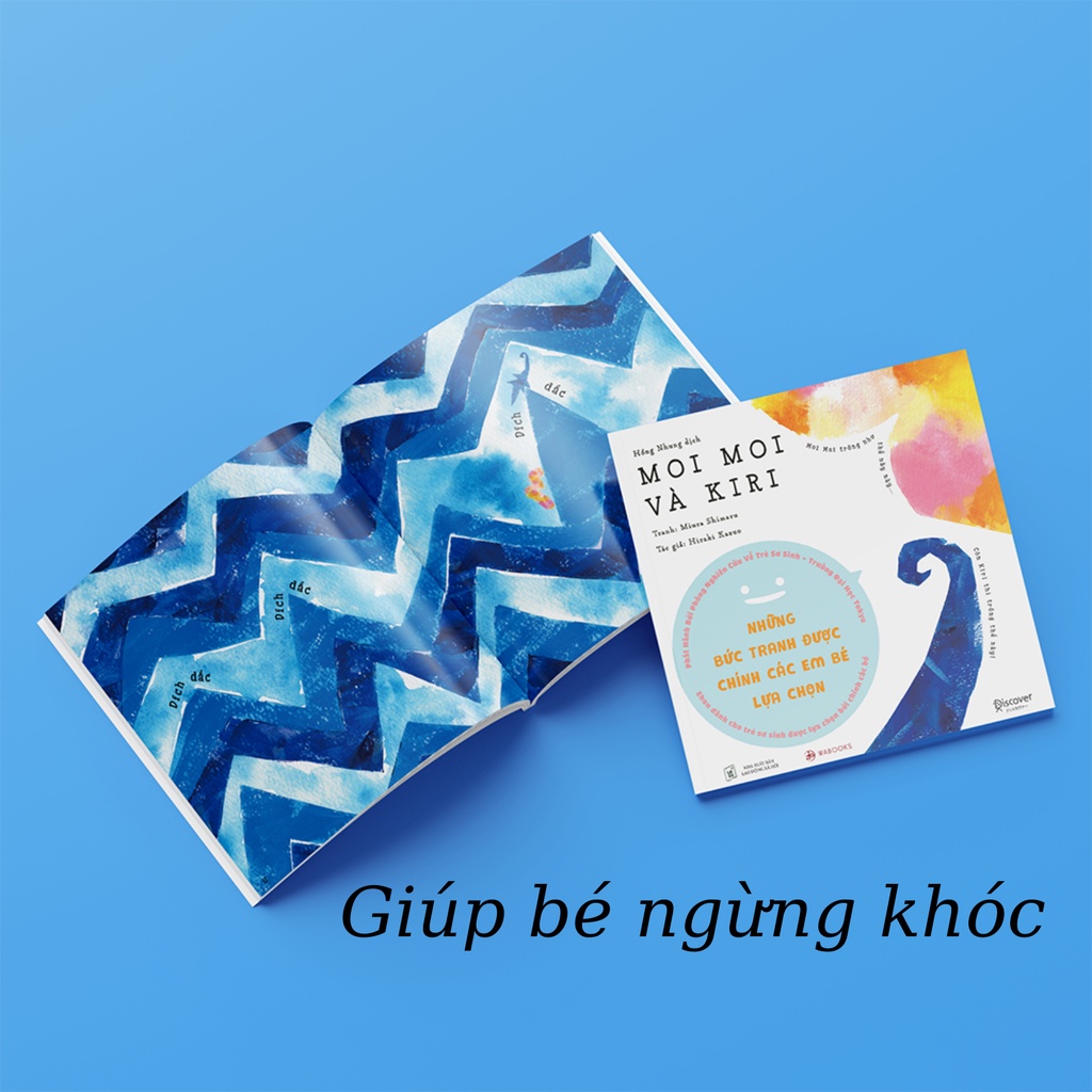 Sách Ehon - combo bộ 3 cuốn moi moi và những người bạn - Ehon nhật bản cho bé 0 - 6 tuổi
