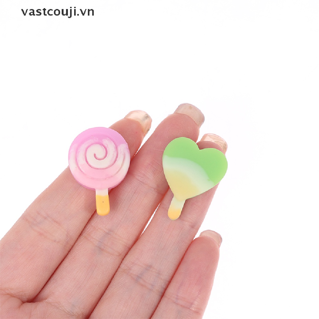 Set 5 Mô Hình Kem VASTJI Tỉ Lệ 1: 12 Dùng Để Trang Trí Nhà Búp Bê