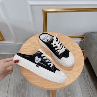 sục giày thể thao nữ họa tiết con gấu siêu đẹp cao cấp cuốn hút MÃ18